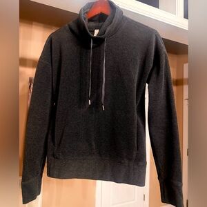 Lululemon Athletica Black/gray Textured Sweater